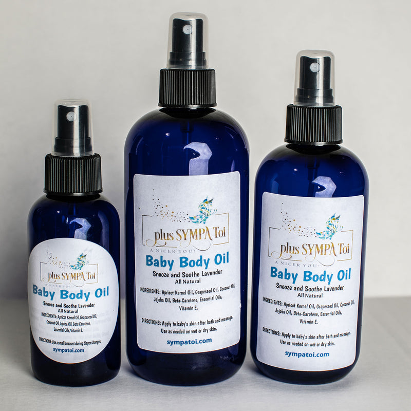 Baby Powder Body Oil – amaninco
